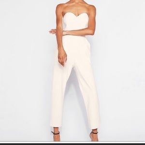Express white strapless jumper
